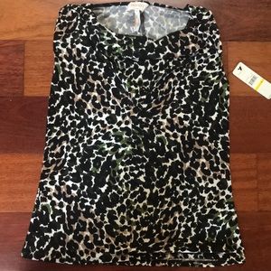NWT Laundry by Shelli Segal racerback top